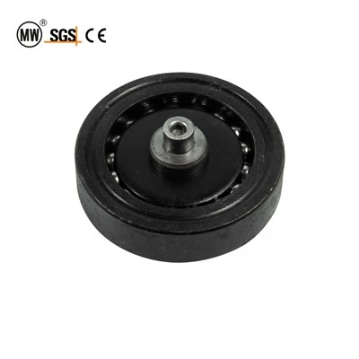 Integral Shaft Guide Roller For Closed Track Conveyor