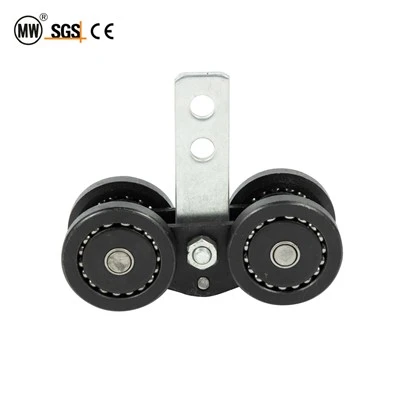UH5075 Special Four-Wheel Conveyor Trolley With Integrated Hanging Plate